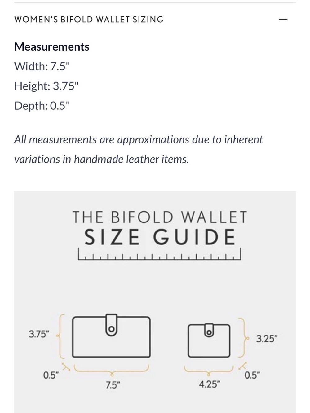 Portland Leather Goods Midnight Blue Bifold Wallet - Picture 7 of 7